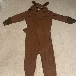 eevee onesie! size medium. measurement in inches on slide 3-5